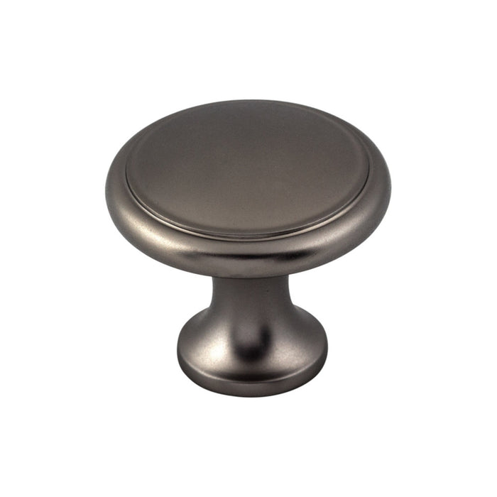 Top Knobs Ringed 1 1/8" Diameter Mushroom Knob