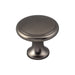 Top Knobs Ringed 1 1/8" Diameter Mushroom Knob