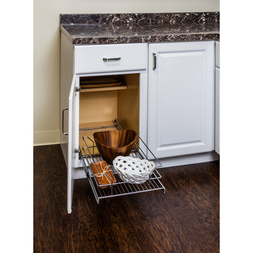 Hardware Resources 18" Metal Pullout Basket
