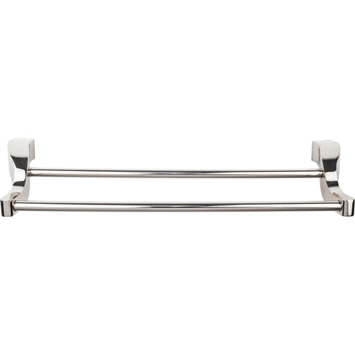 Top Knobs Aqua Double 19 1/4" Wall Mounted  Towel Bar