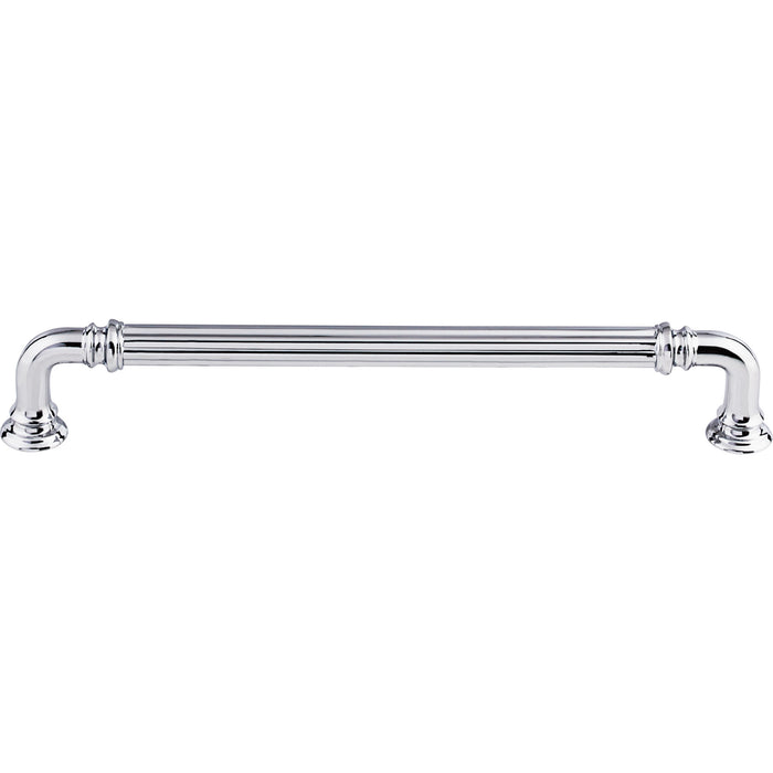 Top Knobs Reeded 7" Center to Center Bar Pull