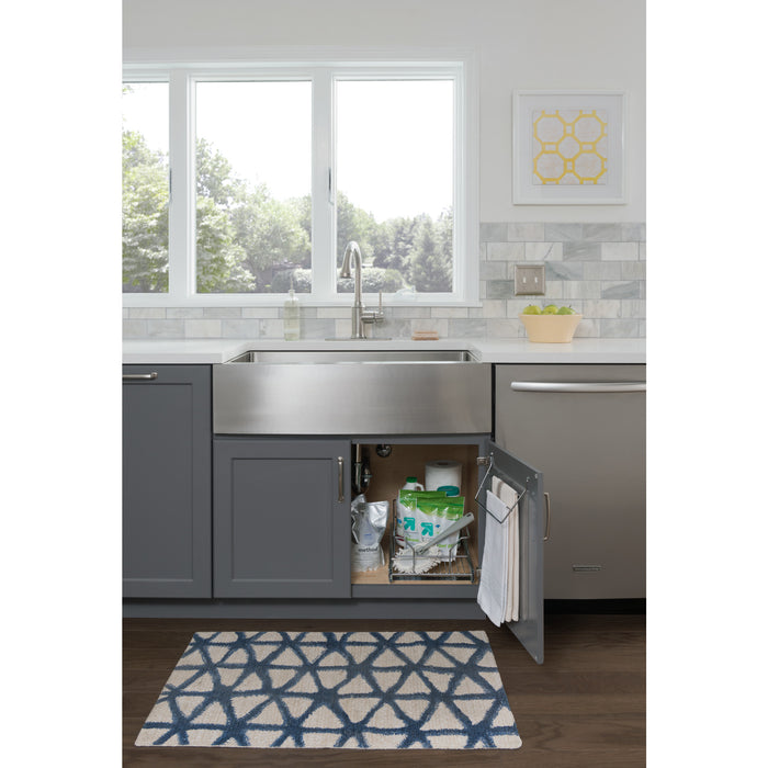 Hardware Resources Door Mount 3-Tier Dishcloth Rack