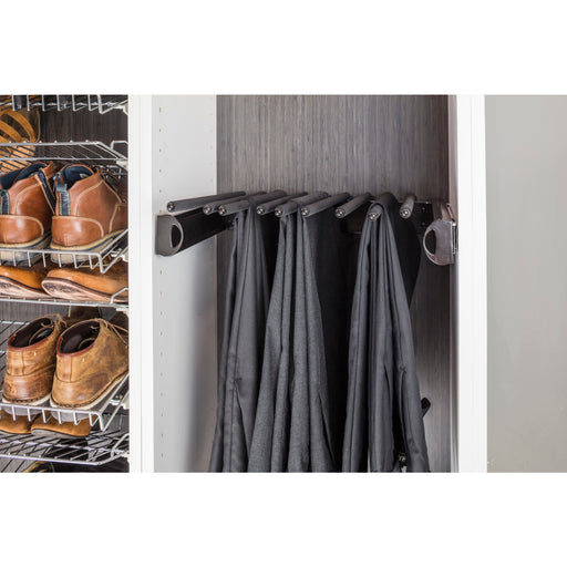 Hardware Resources Dark Bronze 18" Wide Pant Rack