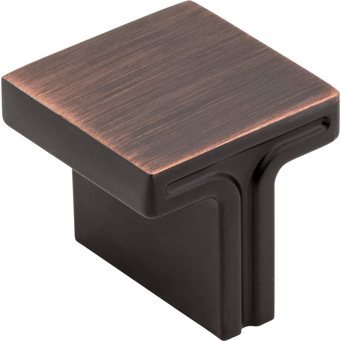 Jeffrey Alexander Anwick 1-1/8" Length Square Knob