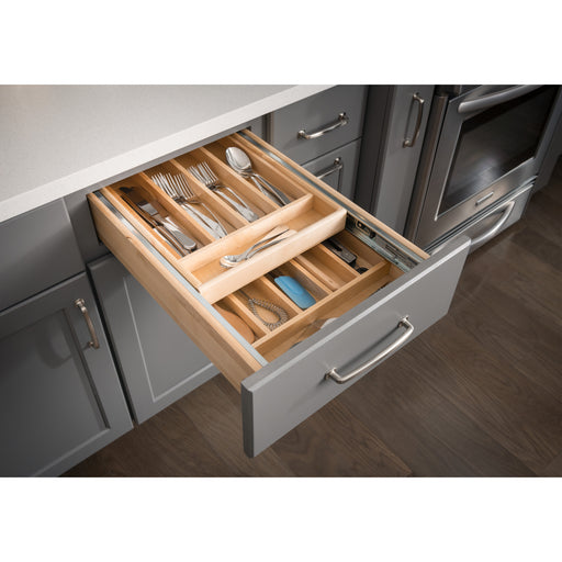 Hardware Resources 24" Double Cutlery Drawer for 21" Opening