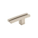Top Knobs Inset Rail 2 5/8" Length Geometric Knob