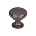 Top Knobs Hollow Round 1 3/16" Diameter Mushroom Knob