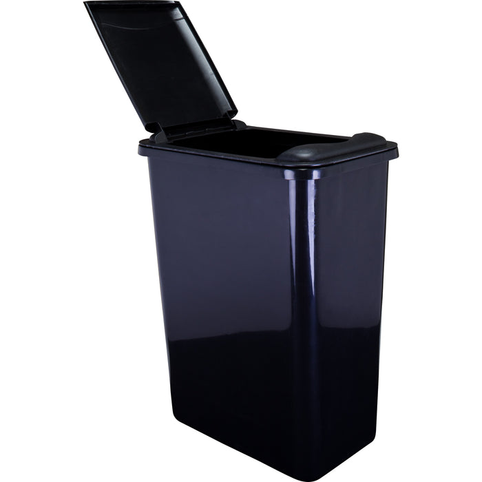 Hardware Resources Black 35 Quart Plastic Waste Container