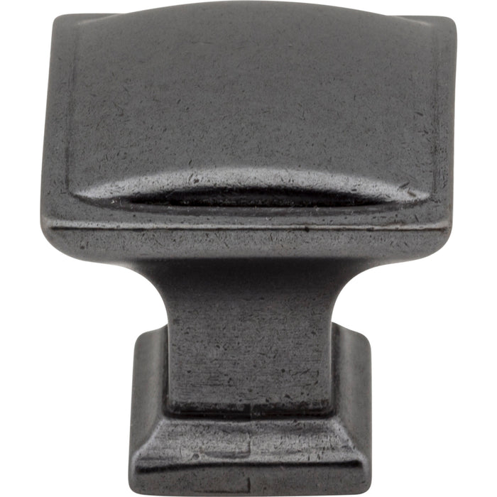 Jeffrey Alexander Annadale 1-1/4" Length Square Knob