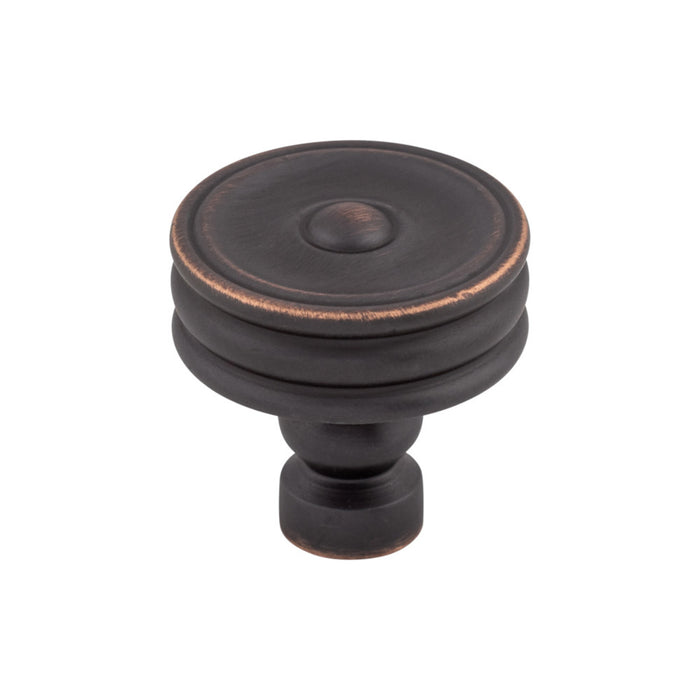 Top Knobs Brixton Ridged 1 1/4" Diameter Round Knob