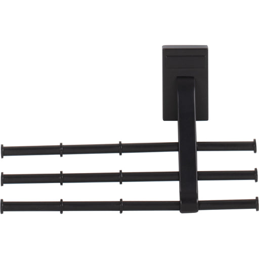Hardware Resources Matte Black Tri-Level Tie Organizer