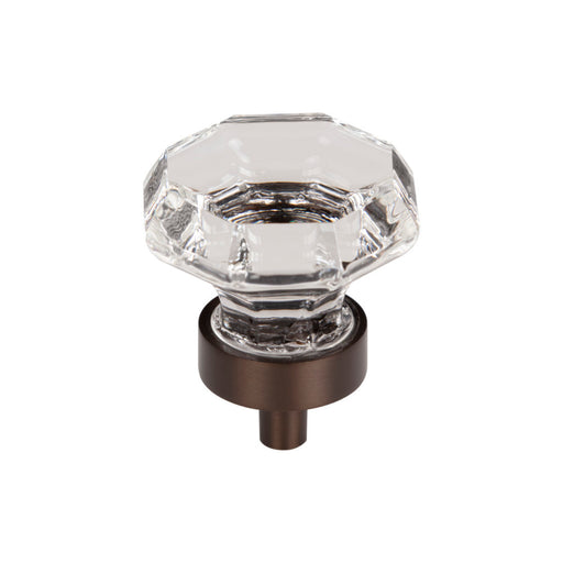 Top Knobs Clear Octagon Crystal 1 3/8" Diameter Round Knob
