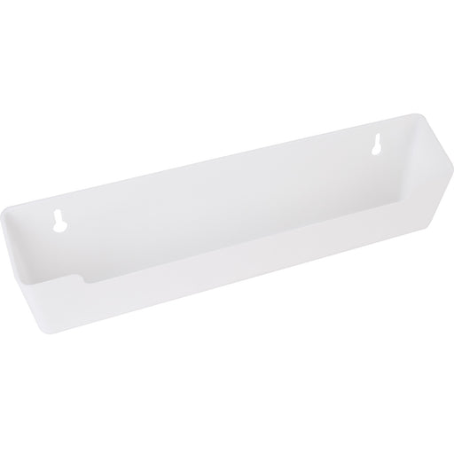 Hardware Resources 11-11/16" Slim Depth Plastic Tip-Out Tray for Sink Front