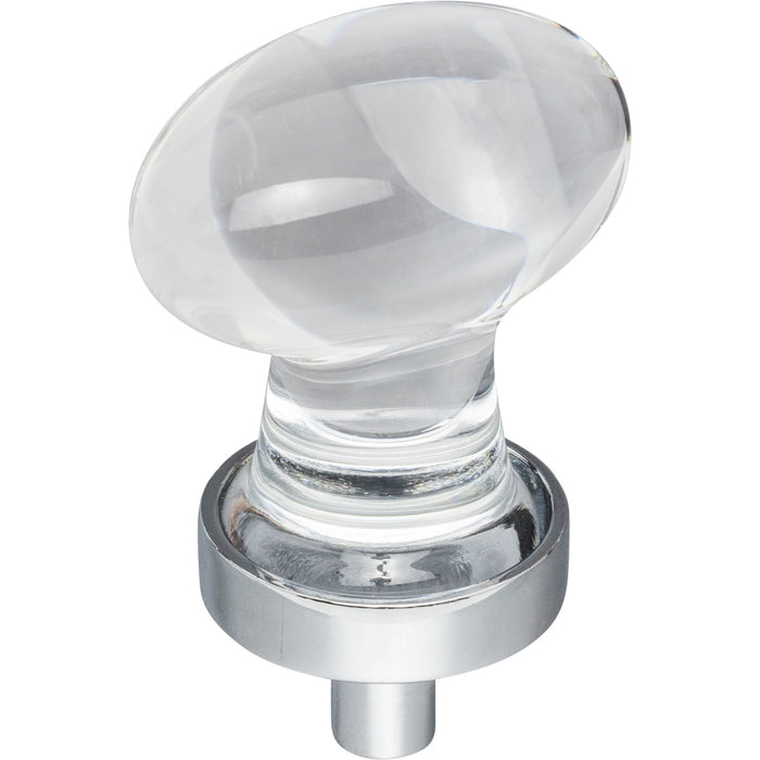 Jeffrey Alexander Harlow 1-1/4" Length Oval Knob