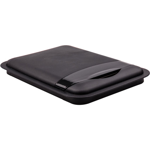 Hardware Resources Black 50 Quart Plastic Waste Container Lid