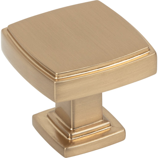 Jeffrey Alexander Renzo 1-1/4" Diameter Square Knob