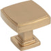 Jeffrey Alexander Renzo 1-1/4" Diameter Square Knob