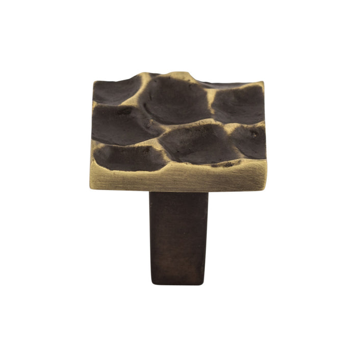 Top Knobs Cobblestone 1 1/8" Length Square Knob