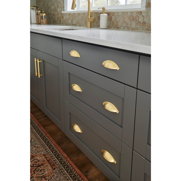 Jeffrey Alexander Lyon 3" Center-to-Center Cup/Bin Pull