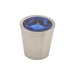Top Knobs Blue Crystal Center 1 1/16" Diameter Round Knob