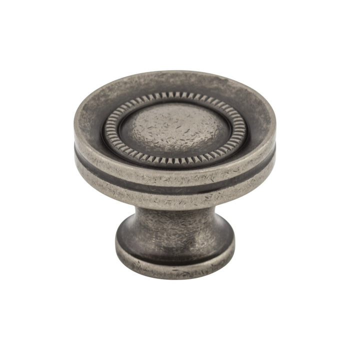 Top Knobs Button Faced 1 1/4" Diameter Round Knob