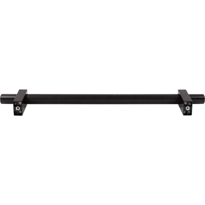 Jeffrey Alexander Larkin Knurled Center 12" Center-to-Center Appliance Pull