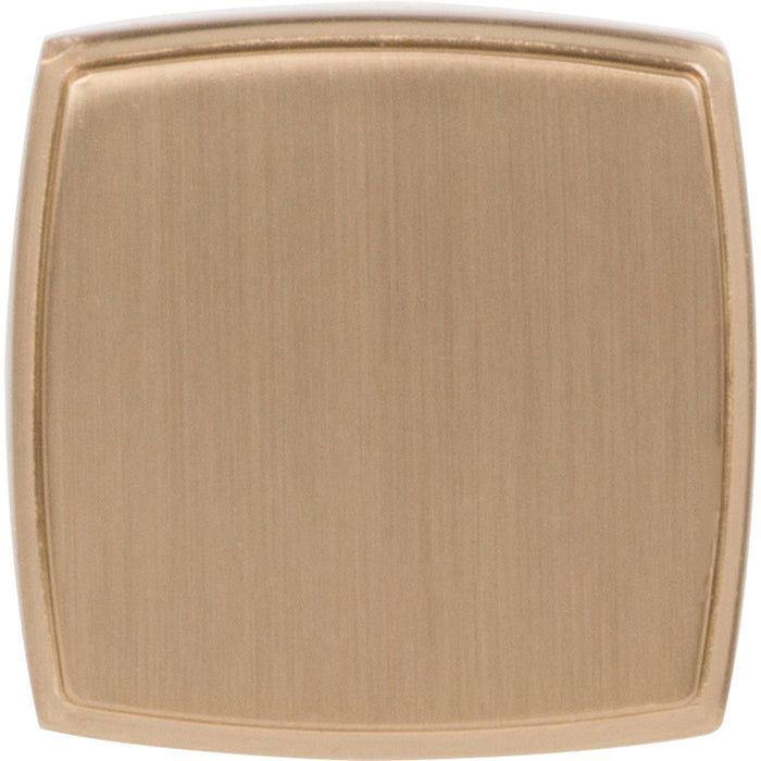 Jeffrey Alexander Renzo 1-1/4" Diameter Square Knob