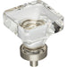 Jeffrey Alexander Harlow 1-3/8" Length Square Knob
