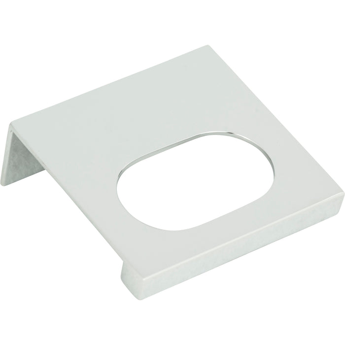 Atlas Modern Square 1 1/4" Center to Center Finger Pull
