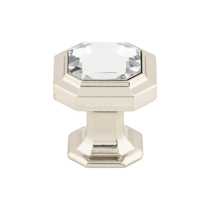 Top Knobs Crystal Emerald 1 1/8" Length Square Knob