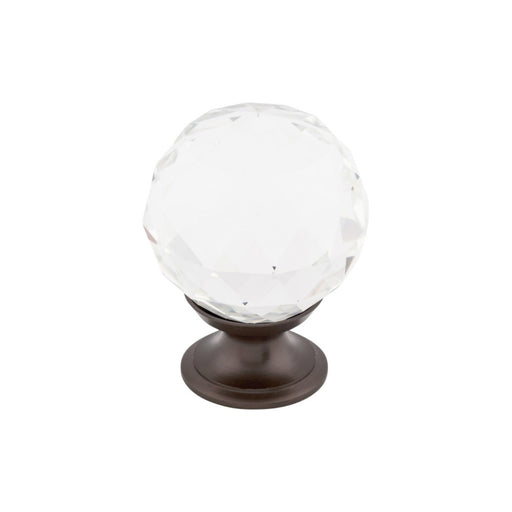 Top Knobs Clear Crystal 1 3/8" Diameter Round Knob