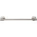 Top Knobs Edwardian Bath Towel Bar Single - Plain Bplate