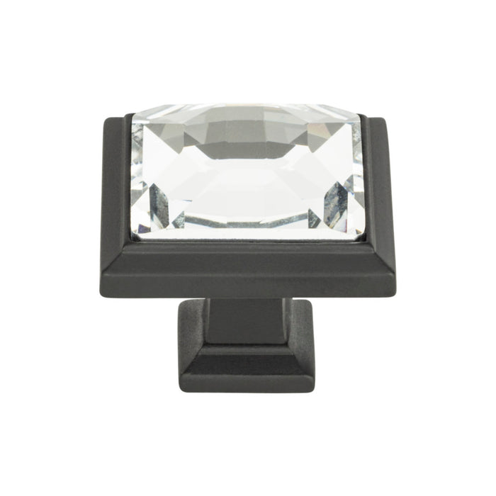 Legacy Crystal Length Square Knob