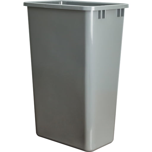 Hardware Resources Grey 50 Quart Plastic Waste Container