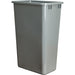 Hardware Resources Grey 50 Quart Plastic Waste Container
