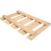 Hardware Resources 18" Wooden Stemware Rack