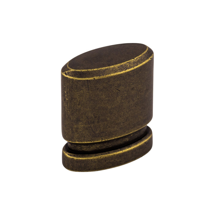 Top Knobs Oval 1" Length Oval Knob