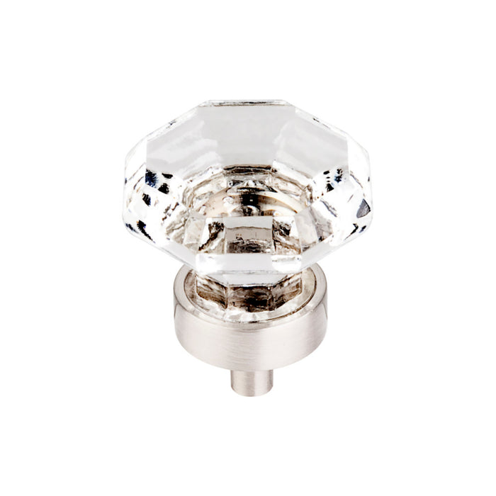 Top Knobs Clear Octagon Crystal Knob