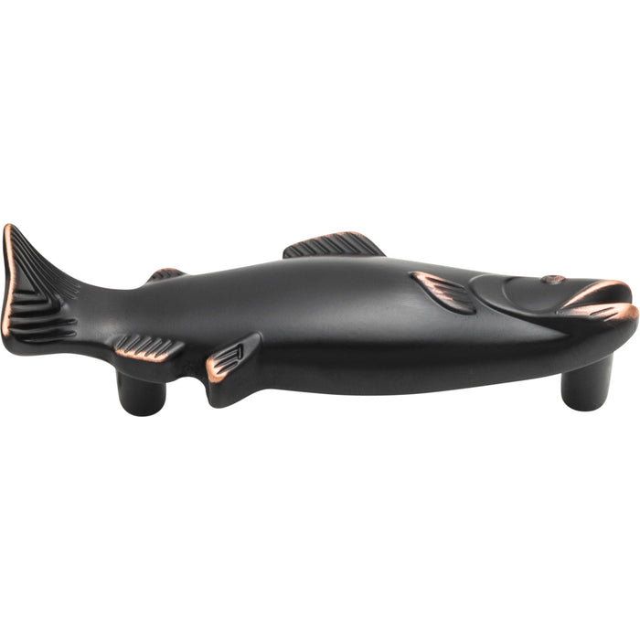 Atlas Fish 3" Center to Center Novelty Pull