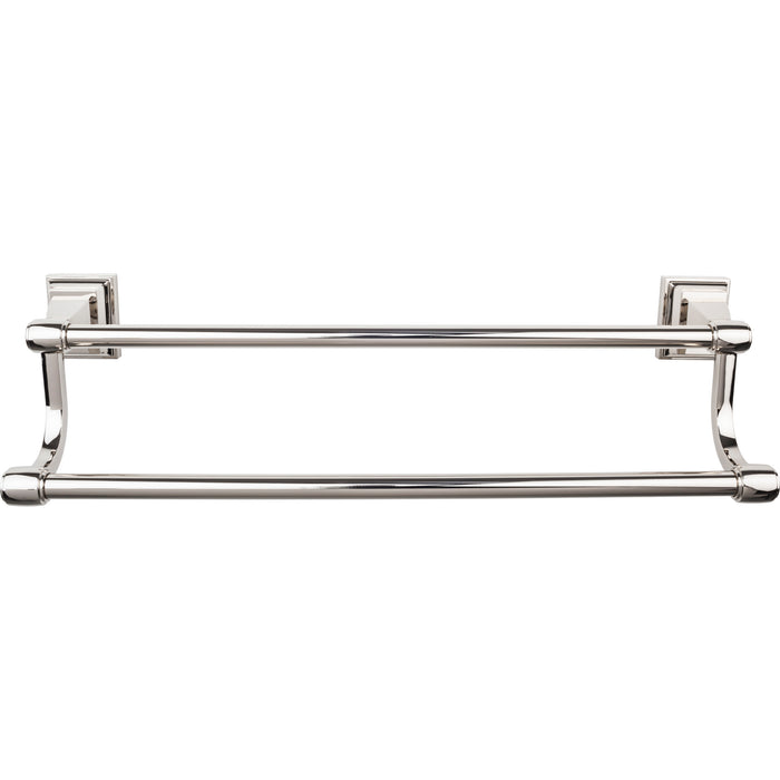 Top Knobs TOP BATH (R) Stratton Bath Double 20" Wall Mounted  Towel Bar