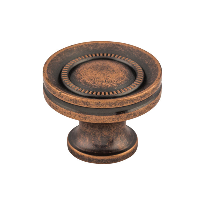 Top Knobs Button Faced 1 1/4" Diameter Round Knob