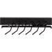 Hardware Resources Matte Black 12" Tie Rack