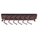 Hardware Resources Brushed Oil Rubbed Bronze 12" Sliding Tie Rack