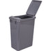 Hardware Resources Grey 35 Quart Plastic Waste Container Lid