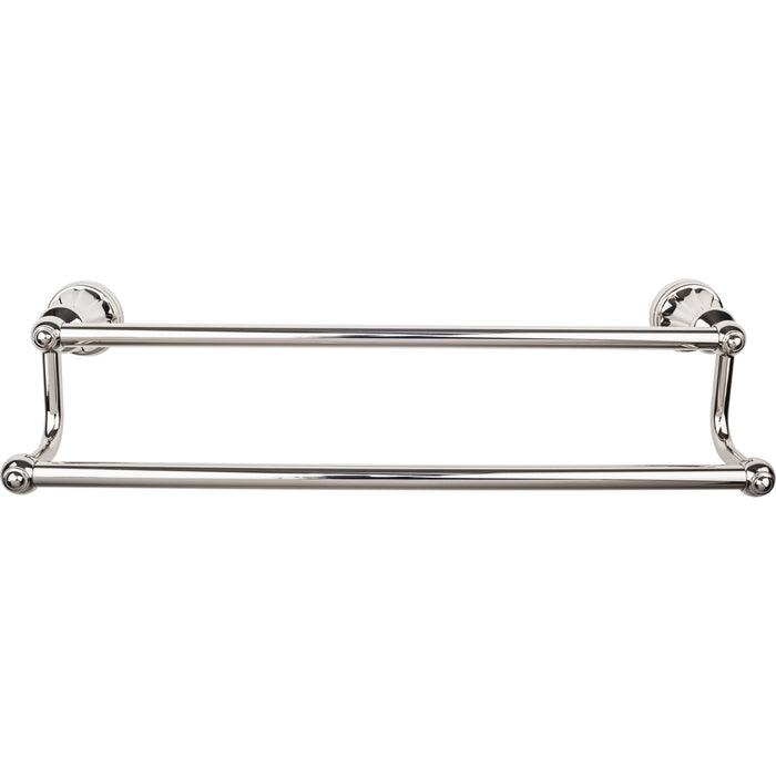 Top Knobs TOP BATH (R) Hudson Bath Double 20 1/4" Wall Mounted  Towel Bar