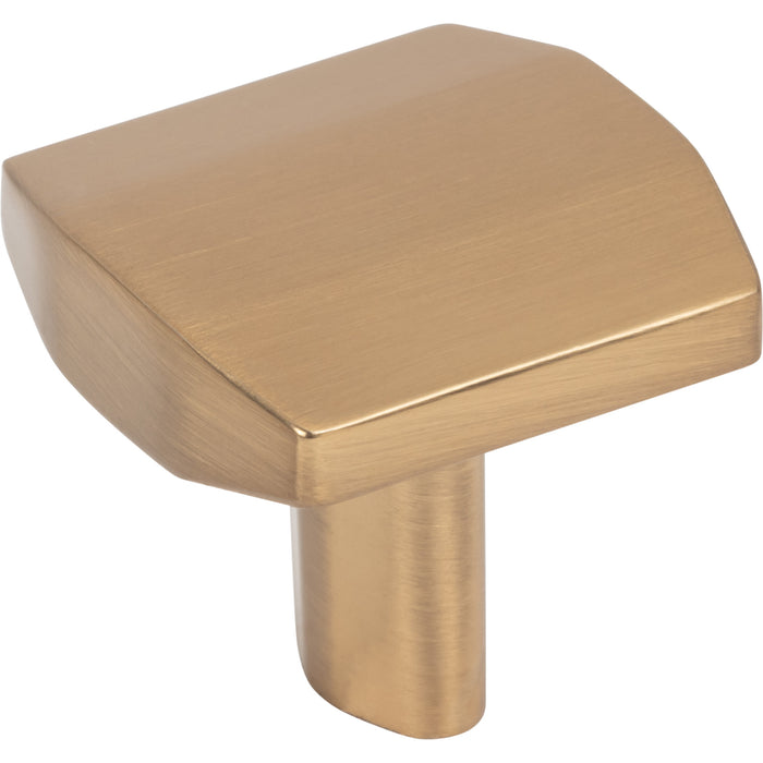 Elements William 1-1/4" Length Square Knob