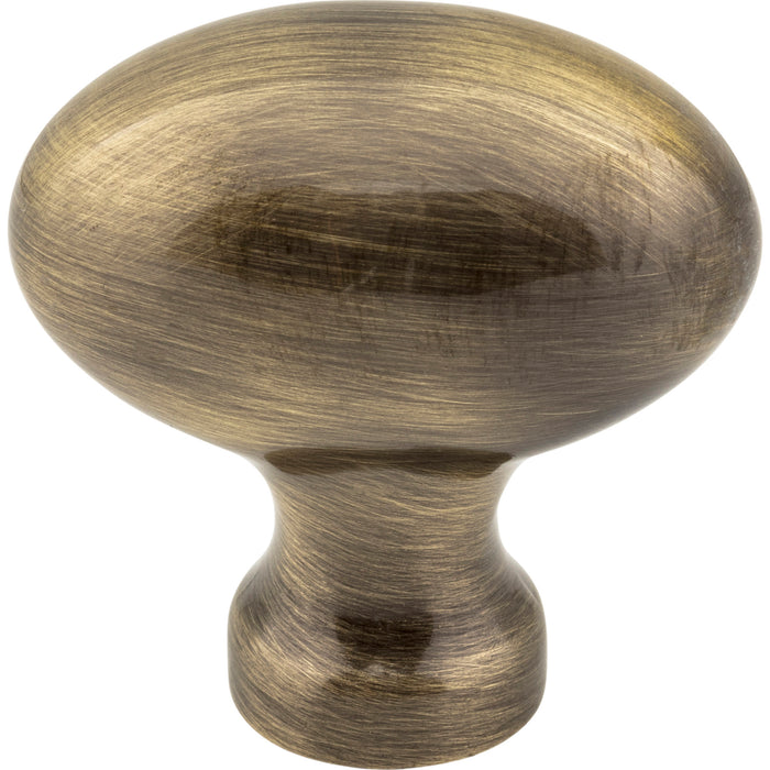 Jeffrey Alexander Lyon 1-9/16" Length Oval Knob