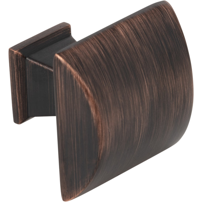 Jeffrey Alexander Roman 1-1/4" Length Square Knob