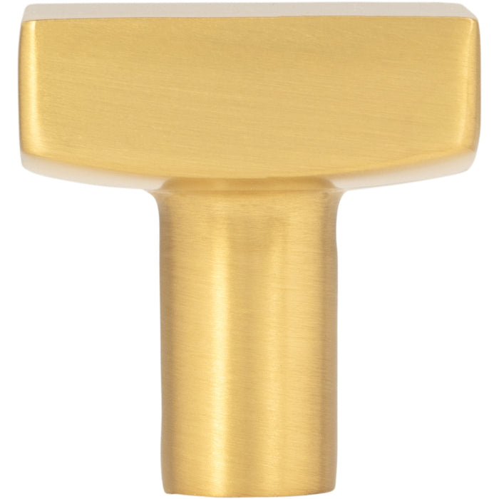 Jeffrey Alexander Dominique 1-1/8" Length Square Knob