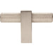 Jeffrey Alexander Larkin Knurled 2-3/8" Length Bar Knob